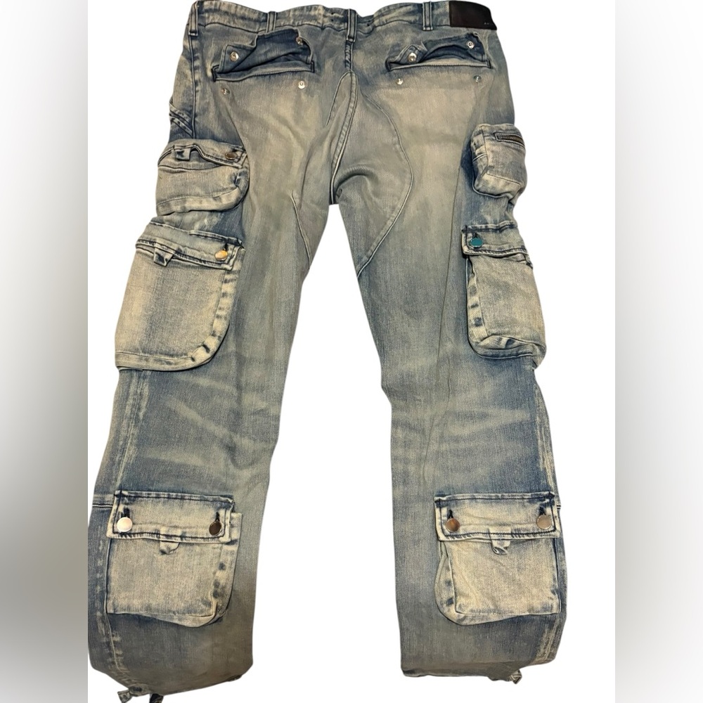 AMIRI Blue Bootcut Jeans